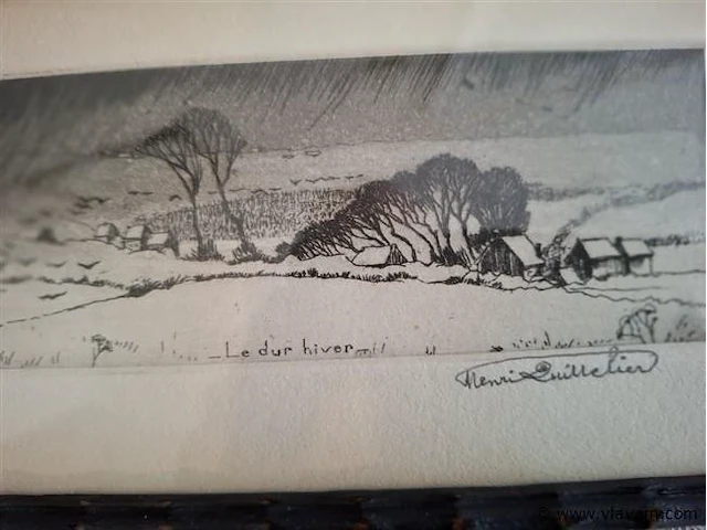 Antieke pentekening - afbeelding 3 van  4