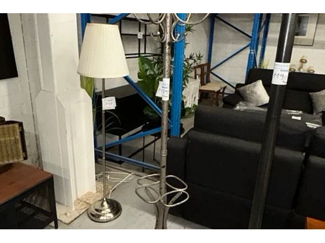 Antieke staande lamp - afbeelding 2 van  3