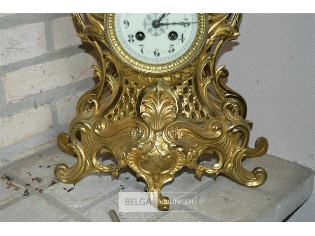 Antieke staanklok - afbeelding 2 van  3