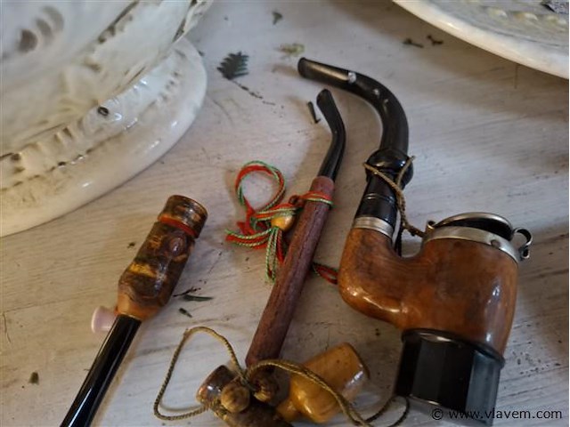 Antieke tabakspijp - afbeelding 2 van  3