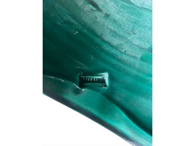 Antieke vaas/lamp - vallauris - afbeelding 3 van  5