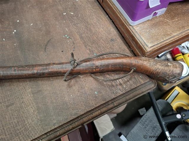 Antieke wandelstok - afbeelding 2 van  2