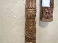 Antieke zwaard - hout - afbeelding 3 van  4