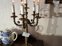 Antieke zware kandelaar