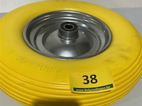 Antilek wiel geel 400mm - afbeelding 3 van  3