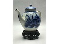 Antique 1800 english pearlware - staffordshire ware - chinoiserie - afbeelding 3 van  8