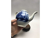 Antique 1800 english pearlware - staffordshire ware - chinoiserie - afbeelding 7 van  8