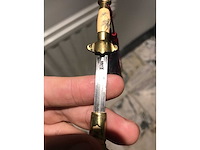 Antique 19th century miniature chinese jian sword - afbeelding 6 van  11