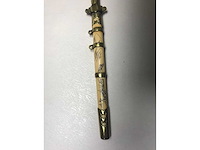 Antique 19th century miniature chinese jian sword - afbeelding 10 van  11