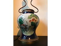 Antique chinese powder blue baluster vase. kangxi marked. - afbeelding 17 van  36