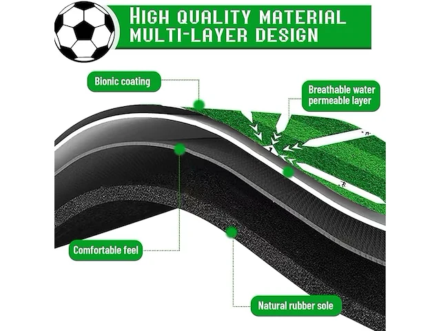 Antislip voetbaltrainingsmat - afbeelding 2 van  5