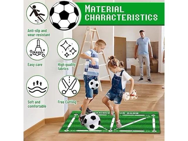 Antislip voetbaltrainingsmat - afbeelding 3 van  5