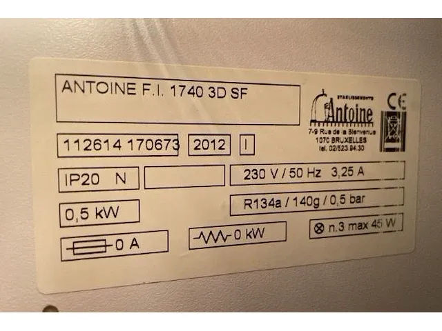 Antoine 3-deurs flessenkoelkast - afbeelding 3 van  5