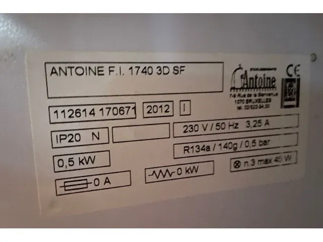 Antoine 3-deurs flessenkoelkast - afbeelding 3 van  5