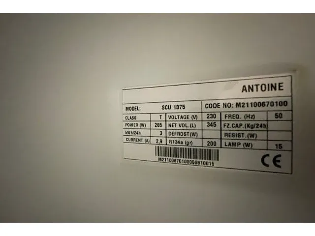 Antoine vitrine koelkast - afbeelding 4 van  6