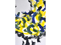 Anton heyboer - kip - acryl op papier - afbeelding 5 van  6