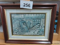 Anton pieck 27x33cm - afbeelding 1 van  3