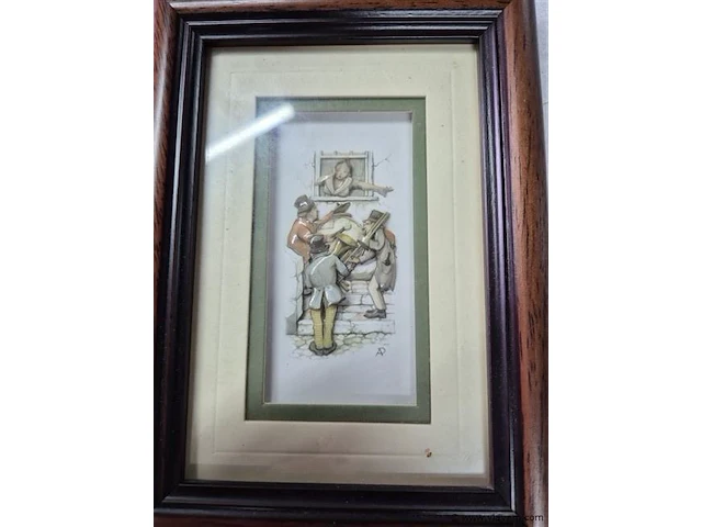 Anton pieck 3 stuks - afbeelding 2 van  4