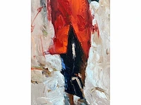 Antonio palmieri – parapluies - olie op doek - 120x90 cm - afbeelding 12 van  13
