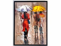 Antonio palmieri – parapluies - olie op doek - afbeelding 6 van  13