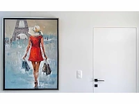 Antonio palmieri – shopping girl - olie op doek - afbeelding 4 van  14