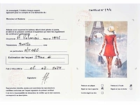 Antonio palmieri – shopping girl - olie op doek - afbeelding 9 van  14