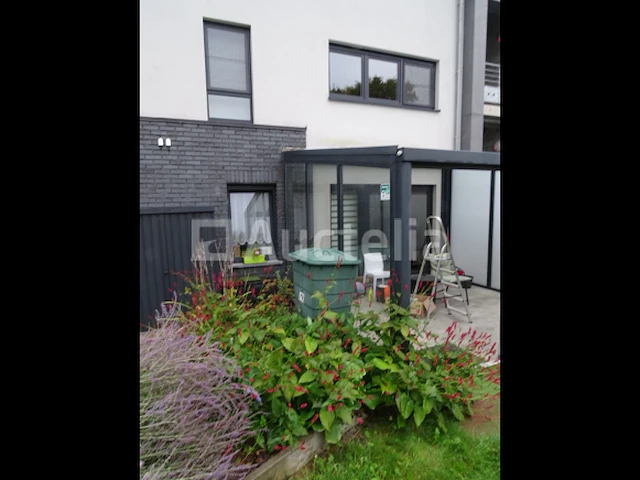Antracietgrijze aluminium veranda in gelaagde beglazing 4 m x 3,75 m (gedemonteerd op schragen) - afbeelding 6 van  13