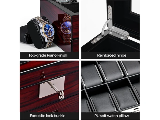 Anwbroad heren horloge box - afbeelding 4 van  4