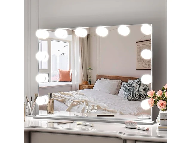 Anyhi hollywood-make-upspiegel met verlichting - afbeelding 1 van  6