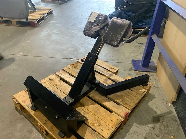 Ap hyperextension bench krachtstation - afbeelding 3 van  4