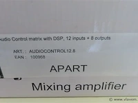 Apart audio control mix 12.8 met dsp, volgens foto - afbeelding 2 van  3