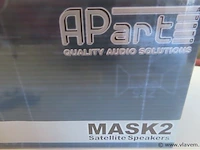 Apart mask-2 speaker, 1 stuk, zwart - afbeelding 3 van  3