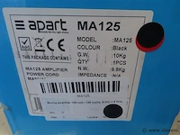 Apart mixing amplifier type ma125 - afbeelding 2 van  3