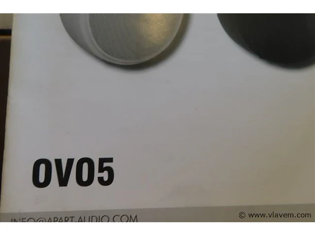 Apart ovo 5 speakers, kleur wit - afbeelding 3 van  3