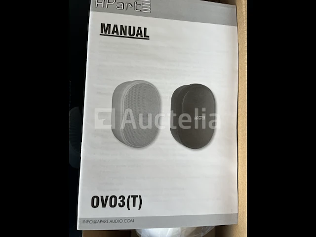 Apart speaker set wit ovo 3 - afbeelding 4 van  4
