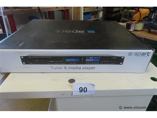 Apart tuner en mediaplayer type pcr3000r mkiii - afbeelding 1 van  4