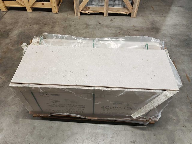 Ape ama avorio mat wandtegel 40x120 cm 39,6 m² - afbeelding 6 van  8