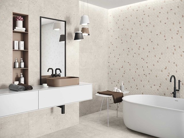 Ape ama avorio mat wandtegel 40x120 cm 39,6 m² - afbeelding 2 van  8