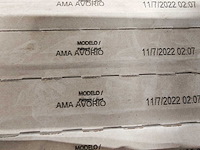 Ape ama avorio mat wandtegel 40x120 cm 39,6 m² - afbeelding 3 van  8