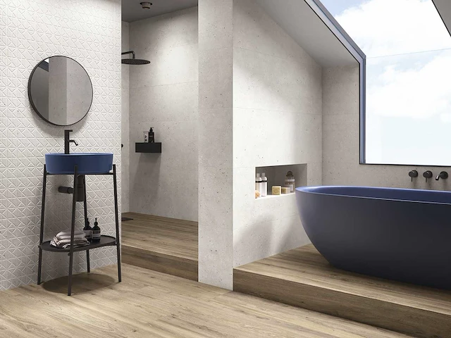 Ape ama bianco mat wandtegel 40x120 cm 15,36 m² - afbeelding 2 van  4