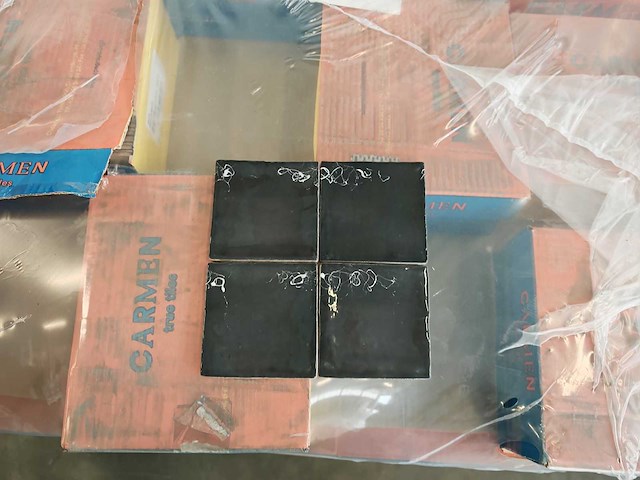 Ape seville black glans wandtegel 10x10 cm 30 m² - afbeelding 1 van  9