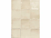 Ape seville bone glans wandtegel 10x10 cm 30 m² - afbeelding 1 van  2