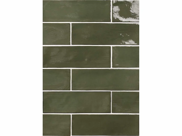 Ape seville green glans wandtegel 6,5x20 cm 27,58 m² - afbeelding 1 van  2