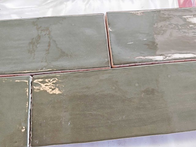 Ape seville green glans wandtegel 6,5x20 cm 27,58 m² - afbeelding 4 van  9