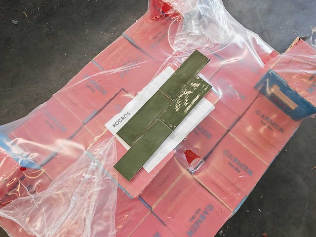 Ape seville green glans wandtegel 6,5x20 cm 27,58 m² - afbeelding 5 van  9