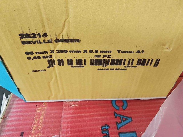 Ape seville green glans wandtegel 6,5x20 cm 27,58 m² - afbeelding 8 van  9