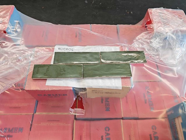 Ape seville green glans wandtegel 6,5x20 cm 27,58 m² - afbeelding 2 van  9