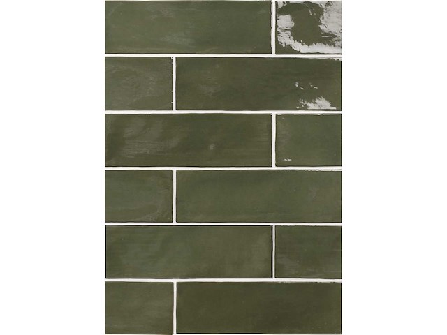 Ape seville green glans wandtegel 6,5x20 cm 27,58 m² - afbeelding 6 van  9