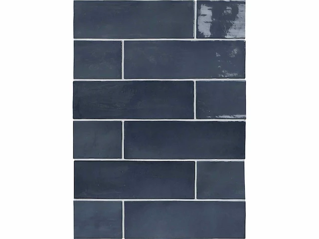 Ape seville indigo glans wandtegel 6,5x20 cm 24,6 m² - afbeelding 1 van  2