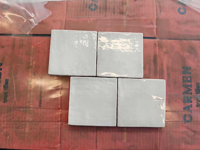 Ape seville snow glans wandtegel 10x10 cm 29,71 m² - afbeelding 1 van  9